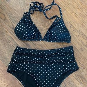 Two piece bathing suit